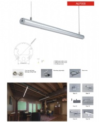 LED Aliminium Profile ALP008 R